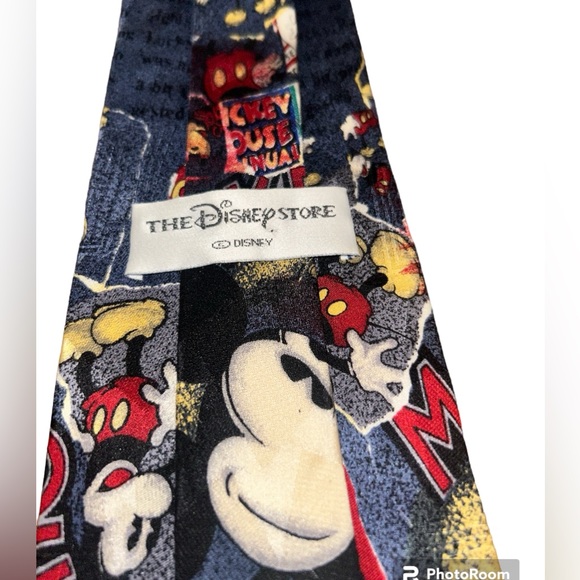 DISNEY Mickey Mouse Men’s Designer Tie| RARE - Picture 9 of 11